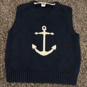 Boys Anchor vest